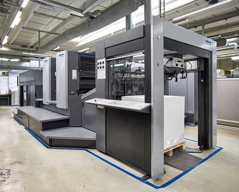 Tryckpress Heidelberg Speedmaster SX102-2-P fördelad på 25 kollin med sammanlagd vikt på 25 ton stulen i Jordbro, Haninge söder om Stockholm